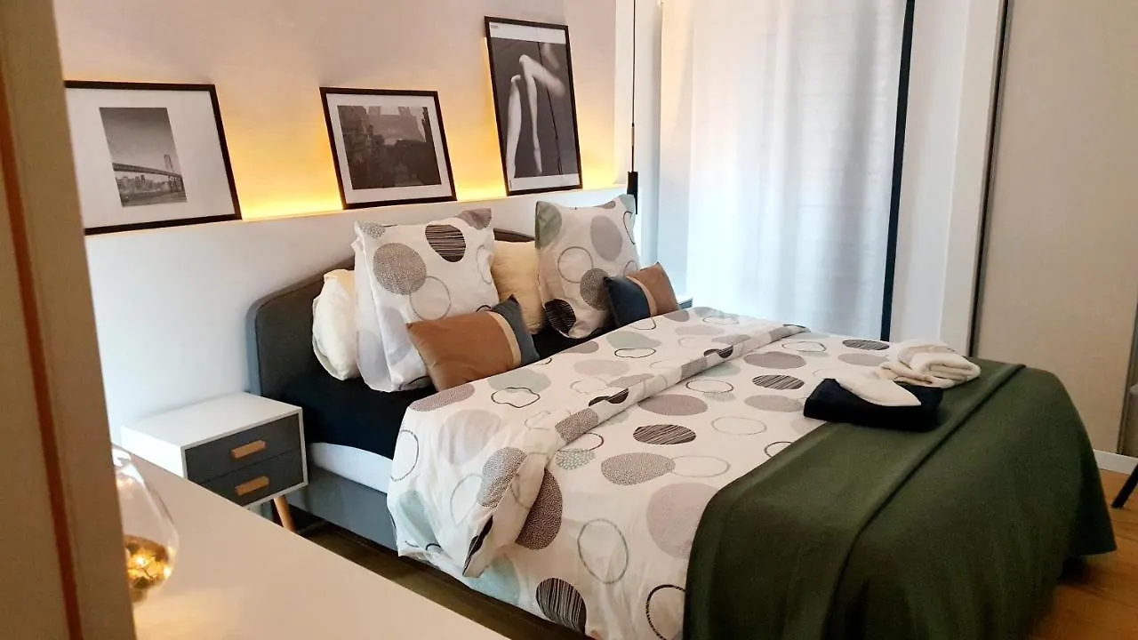 Lägenhet Imperio II Luxe-Design Et Petit Dejeuner 5Min De La Mer Praia